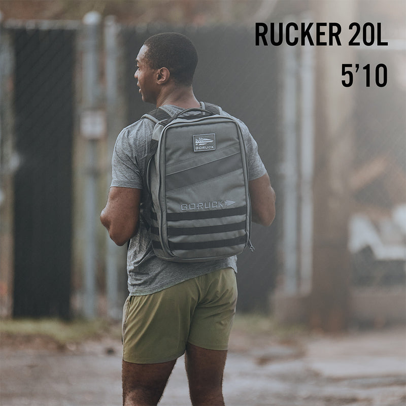 GoRuck Rucker 4.0 20L Black/Orange