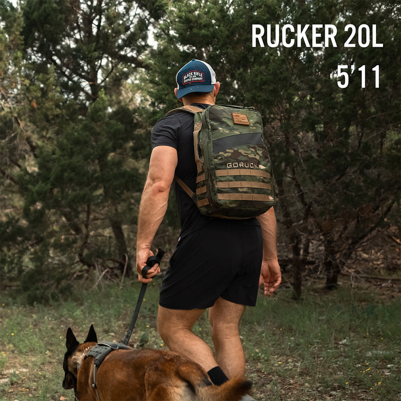 GoRuck Rucker 4.0 20L Black/Orange