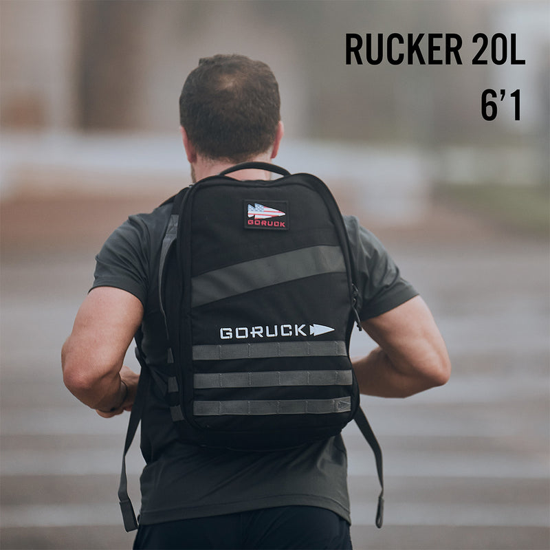 GoRuck Rucker 4.0 20L Black/Orange