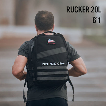 GoRuck Rucker 4.0 20L Black/Orange